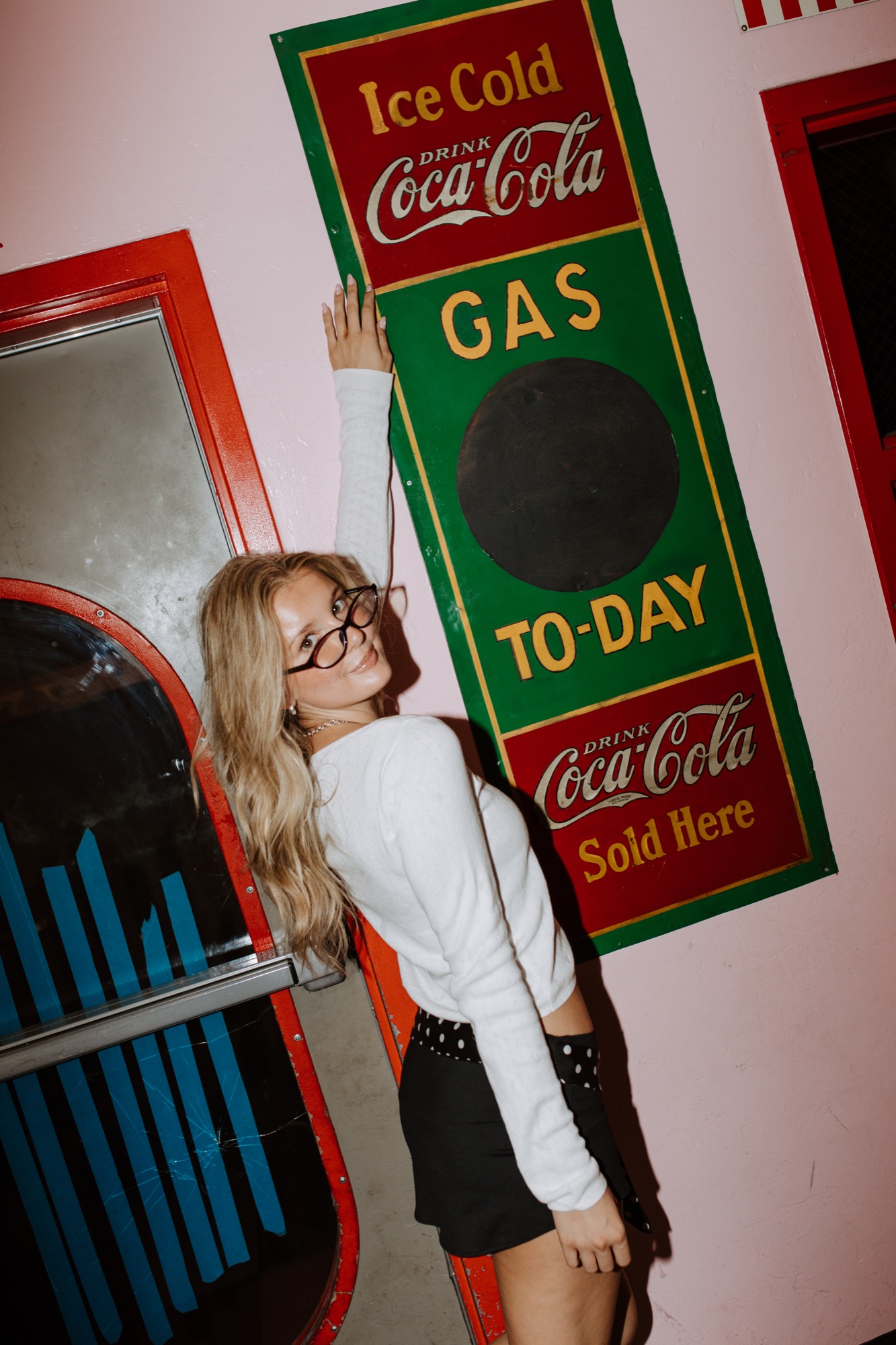 Chi Omega retro campaign photography