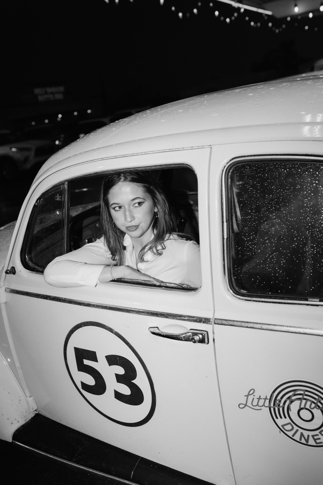 Chi Omega retro campaign photography